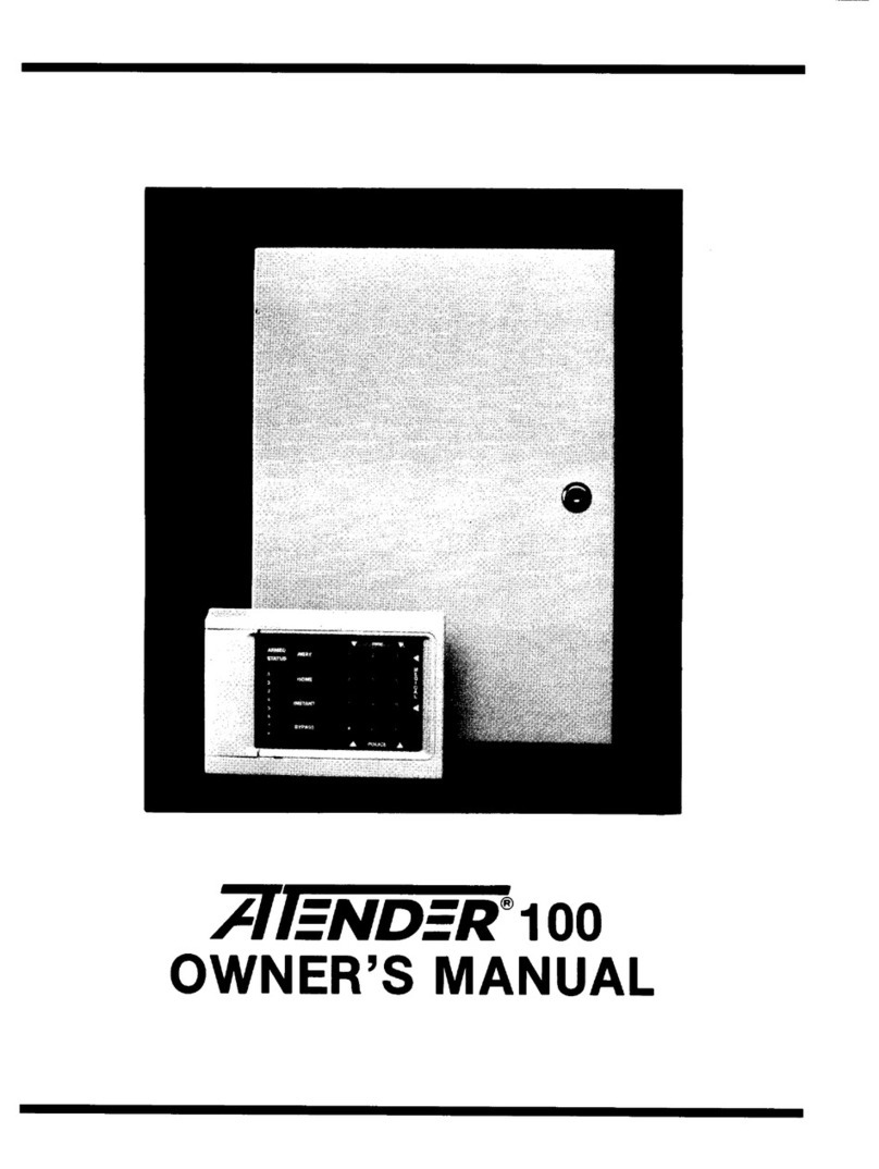 Richmond Attender 100 owner's manual