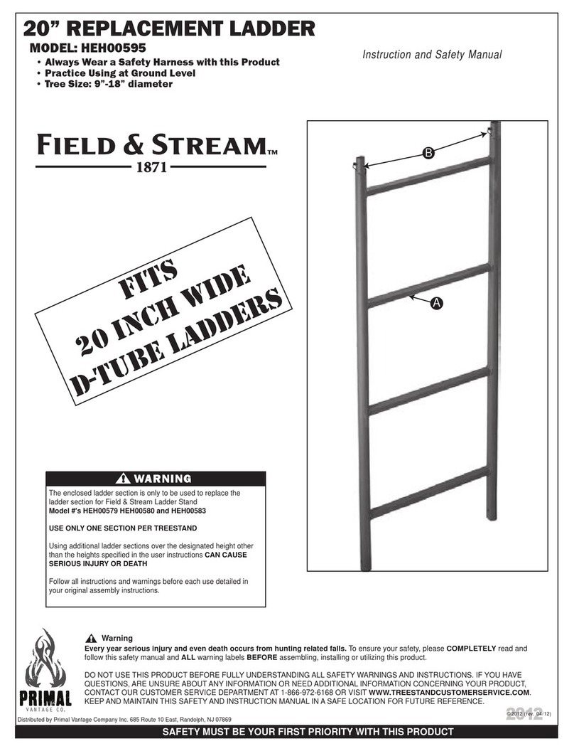 Primal Vantage HEH00595 Instruction and safety manual