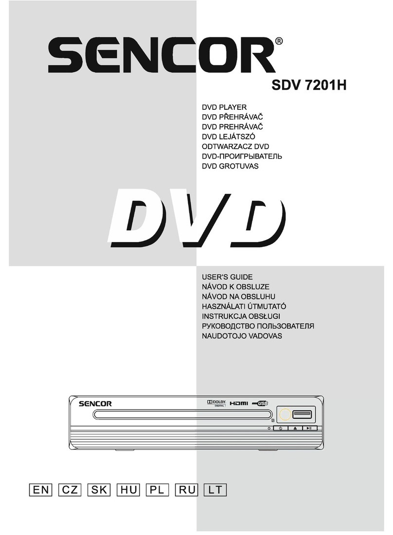 Sencor SDV 7201H user guide