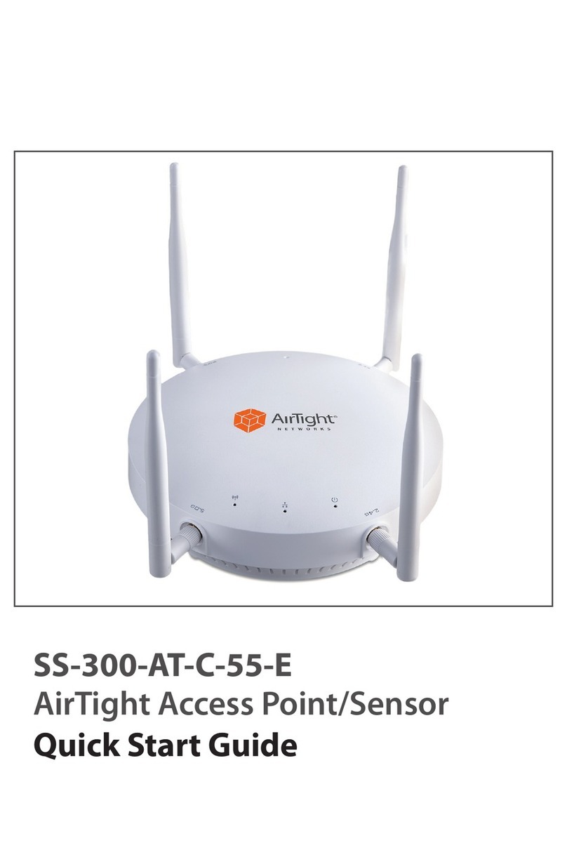 AirTight SS-300-AT-C-55-E quick start guide