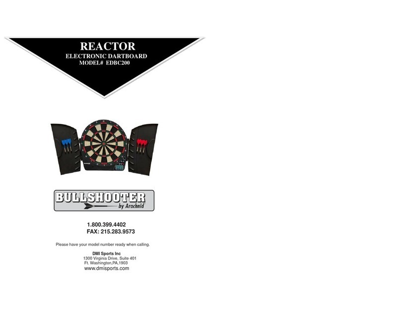 DMI Sports Bullshooter Reactor EDBC200 instructions