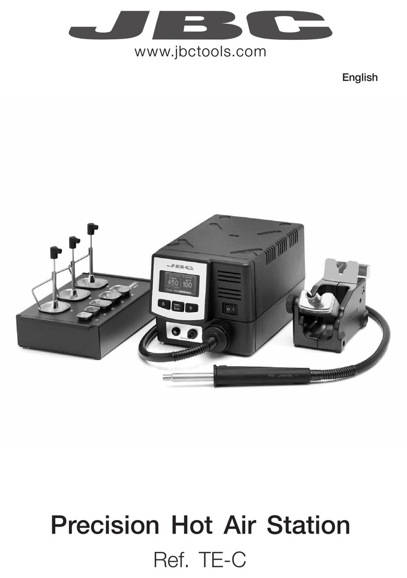 jbc TE-1C User manual
