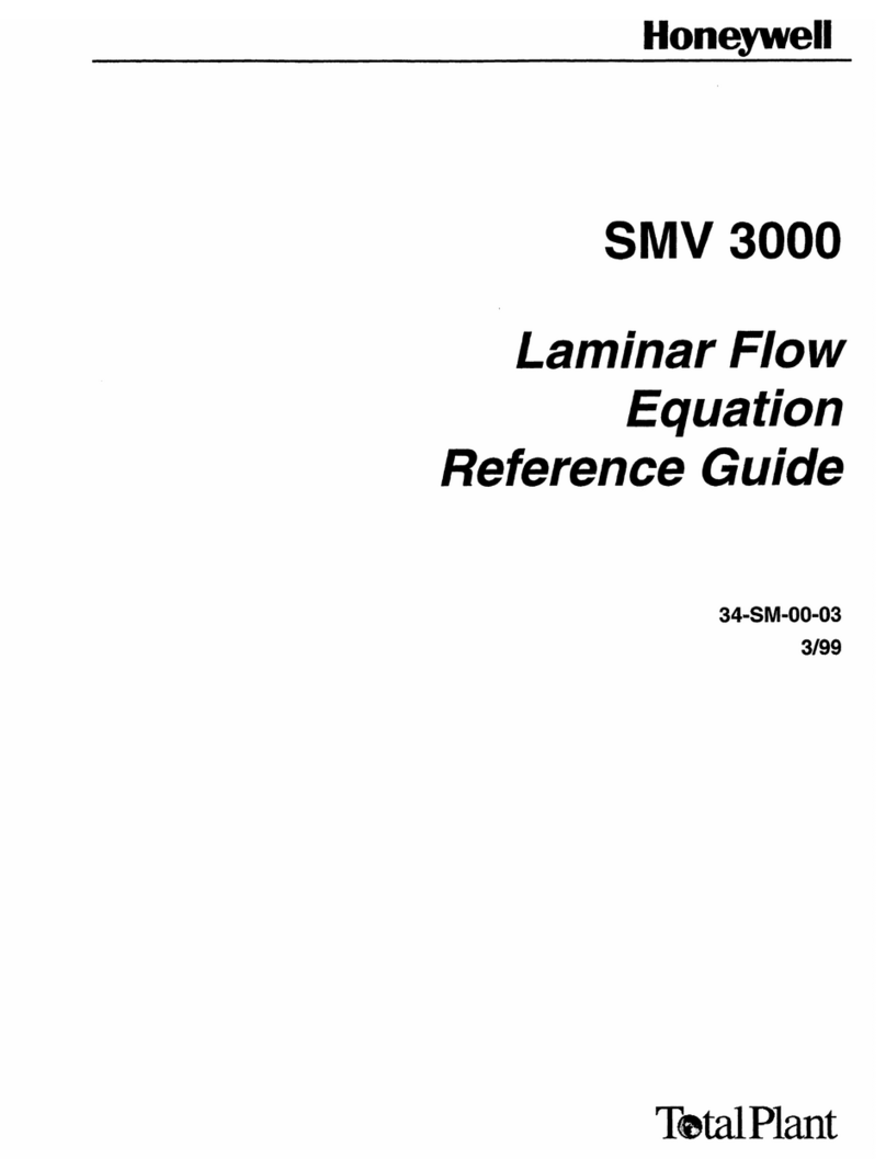 Honeywell SMV 3000 User manual