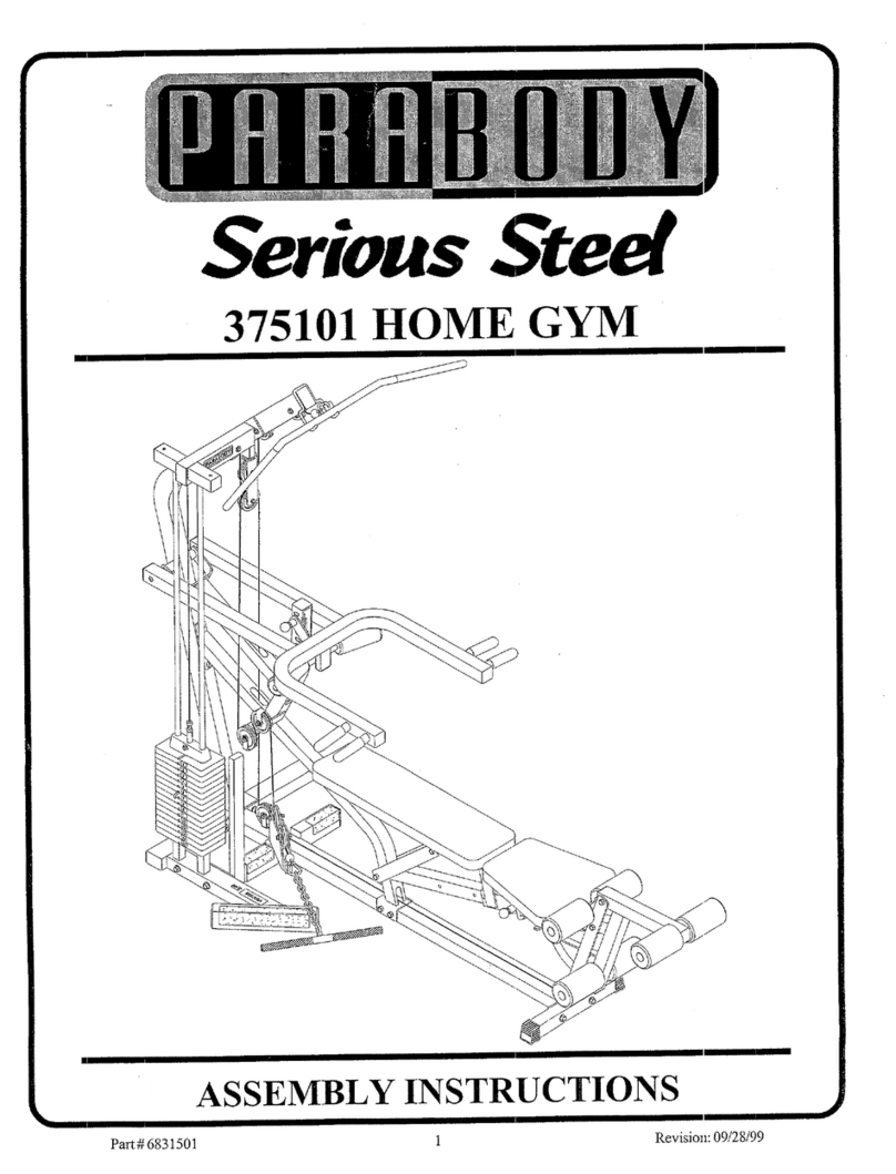 ParaBody 375101 Assembly instructions