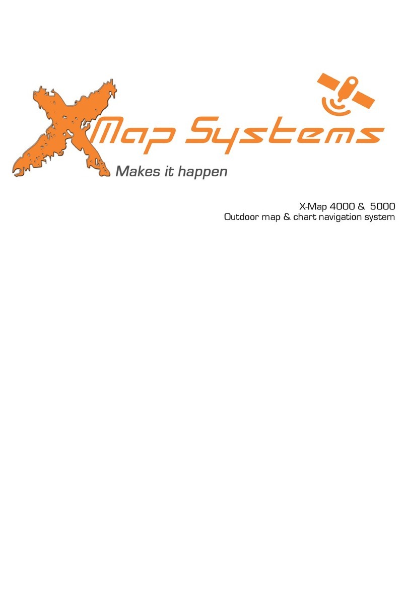 X-Map Systems X-Map 4000 manual
