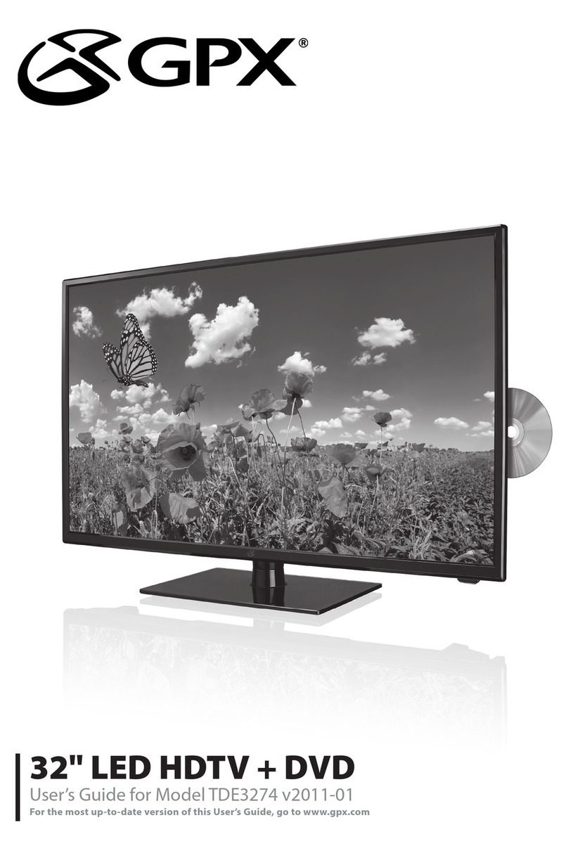 GPX TDE3274 v2011-01 User manual