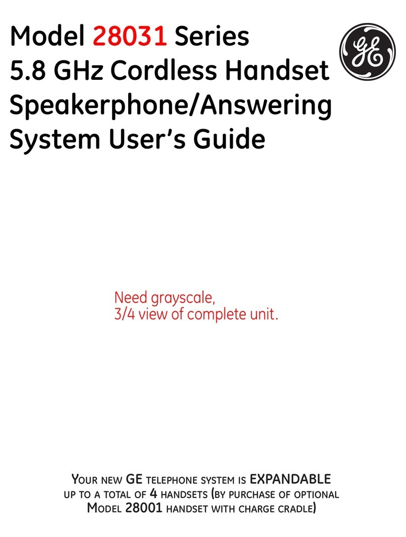GE 28031xx2 user guide
