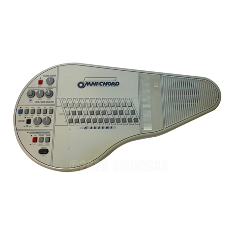 Suzuki Omnichord System Two OM-84 User manual
