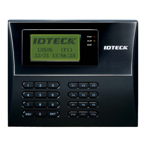 IDTECK Star LX505 User manual