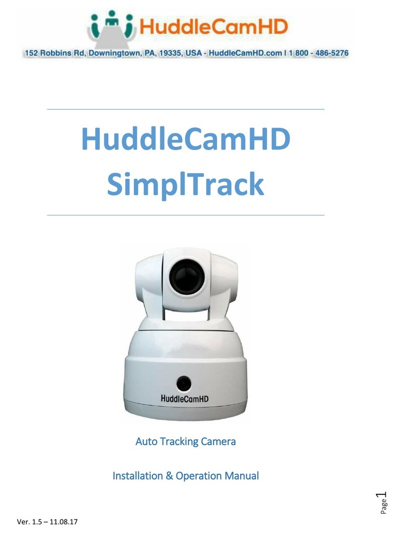 HuddleCamHD SimplTrack User manual
