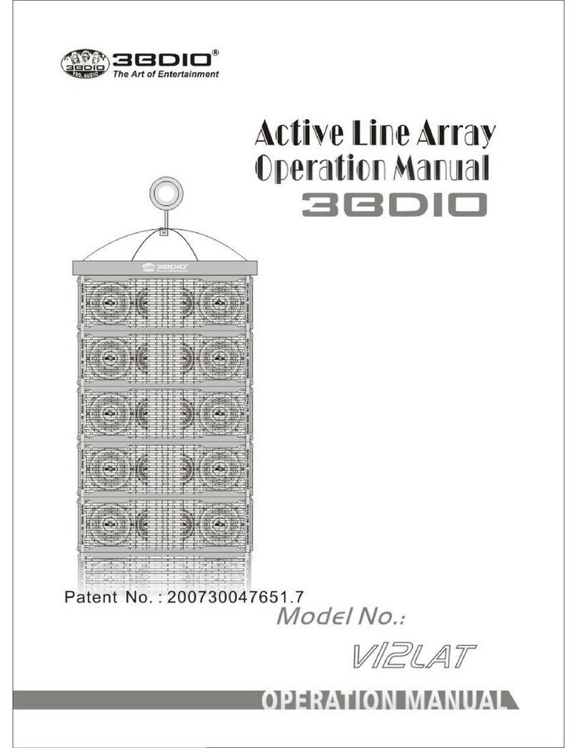 3bdio V12LAT Operation manual
