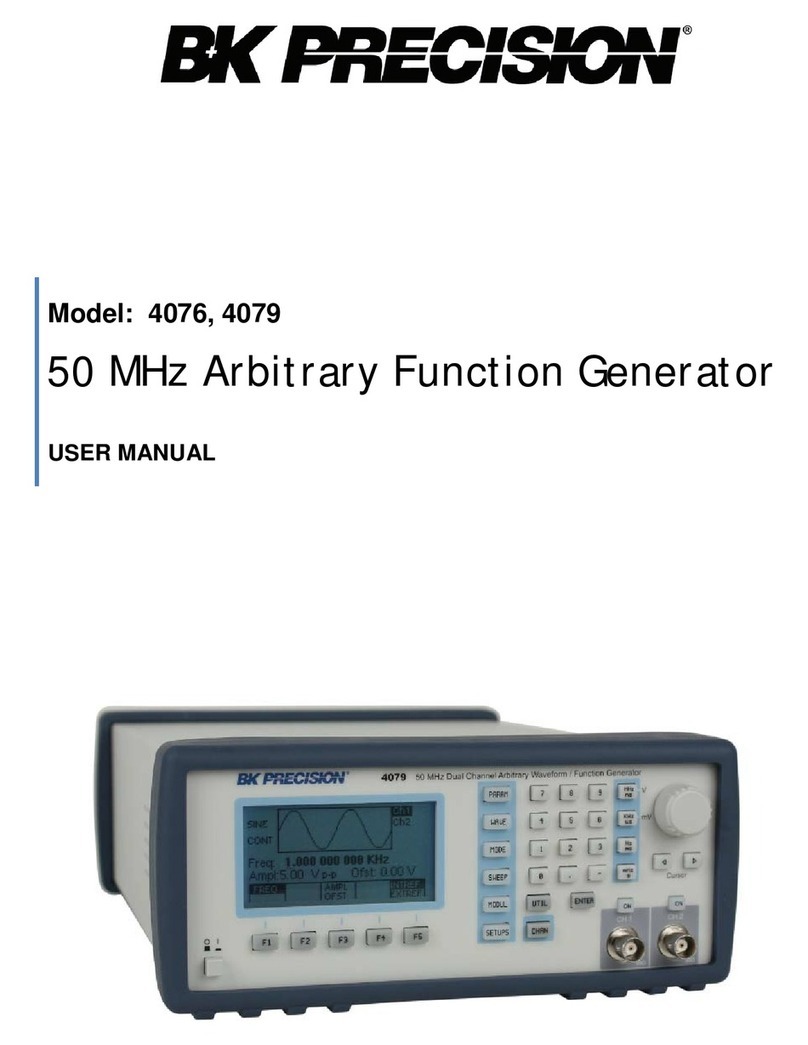 B+K precision 4076 user manual