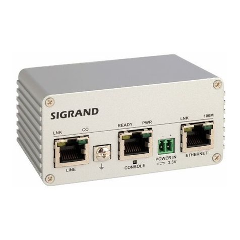 Sigrand SG-17B User manual