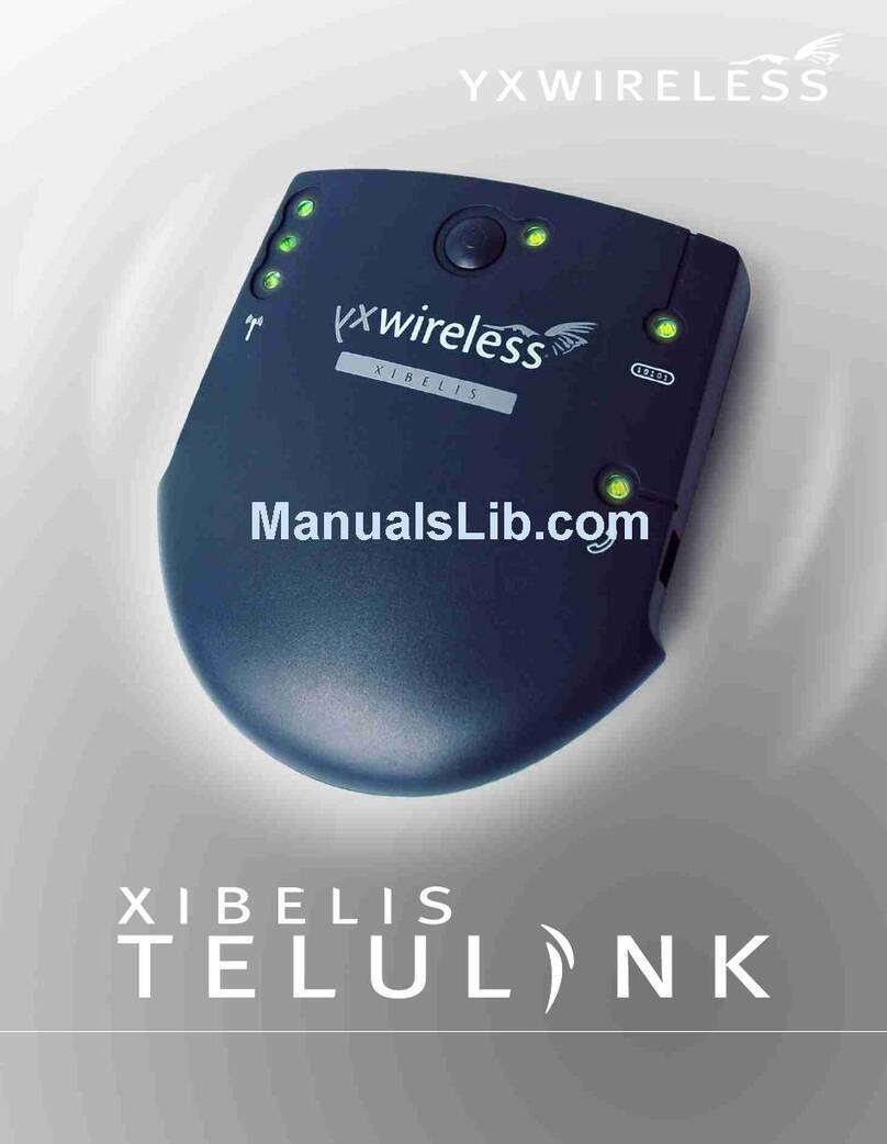 YX Wireless TELULINK user manual