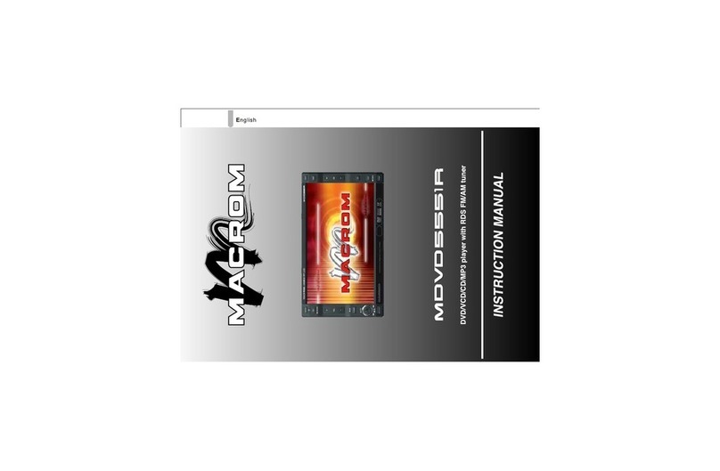 Macrom MDVD5551R User manual Macrom MDVD5551R User manual