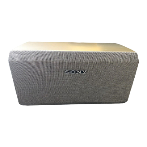 Sony SS-CT270 User manual