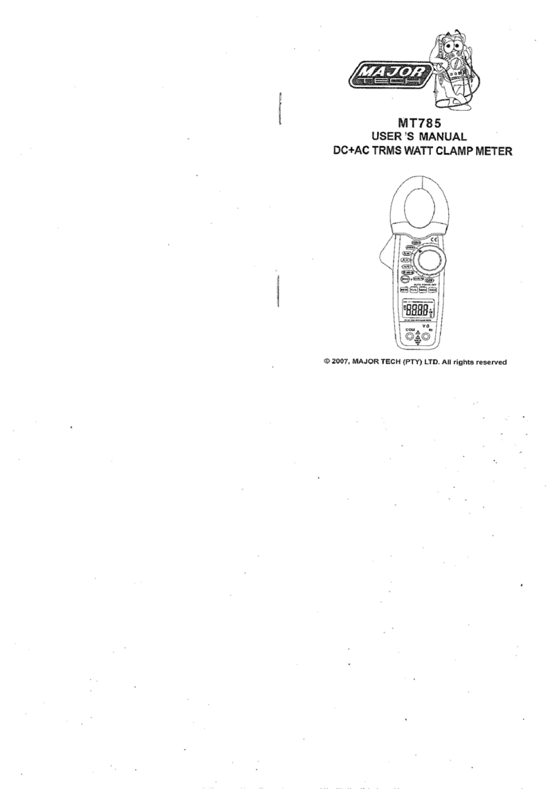 Major tech MT785 user manual