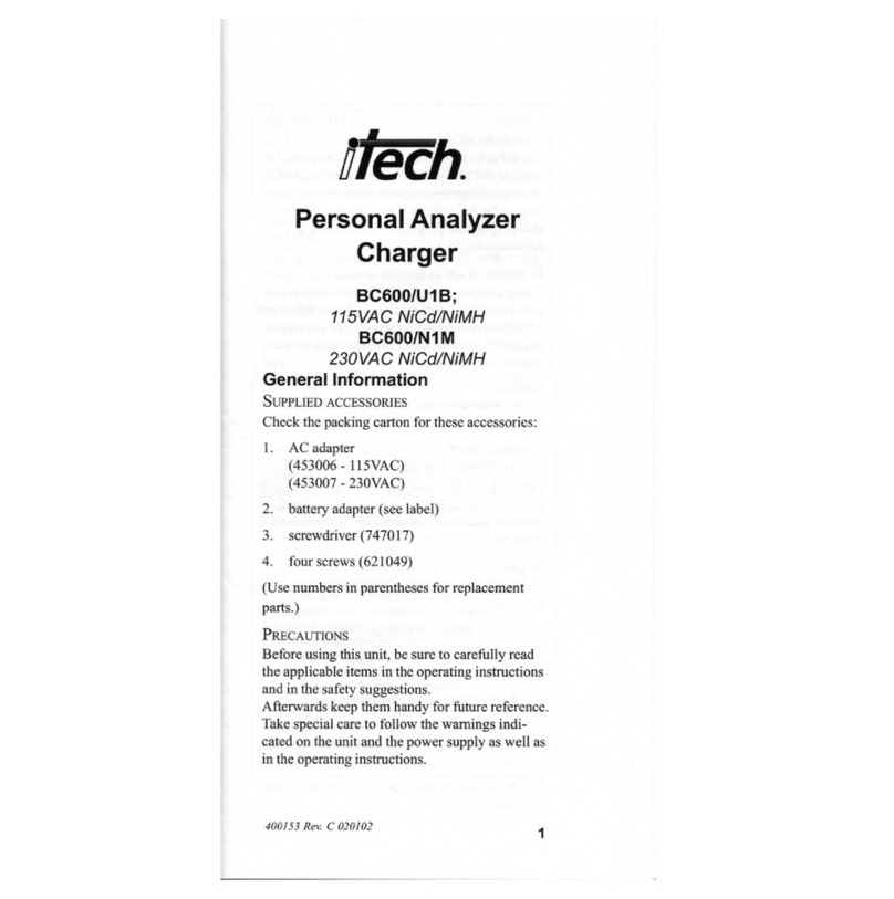 I-Tech BC600 user manual