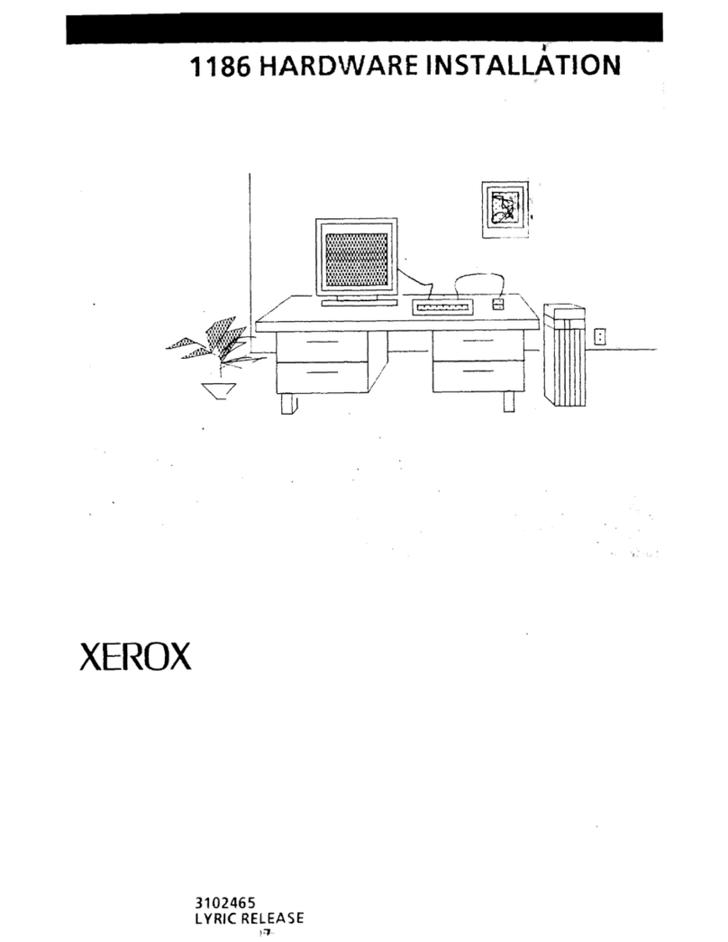Xerox 1186 Manual
