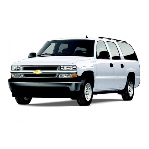 Chevrolet Suburban 2001 Service manual