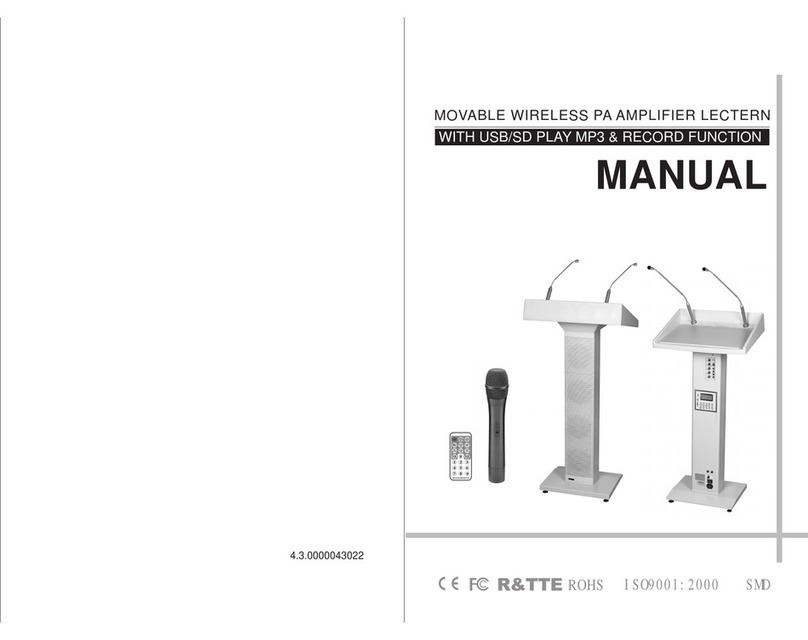 LY International PP-8430UR manual