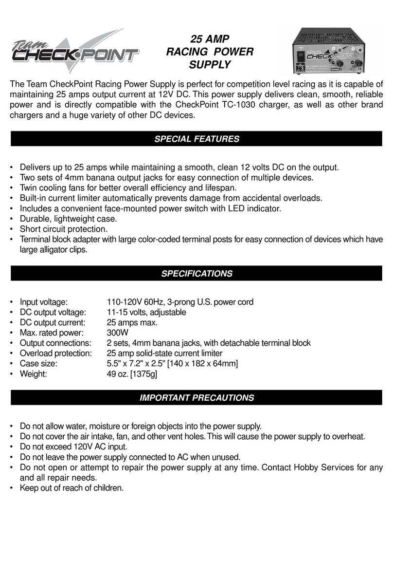 Checkpoint TCPP9000 User manual Checkpoint TCPP9000 User manual
