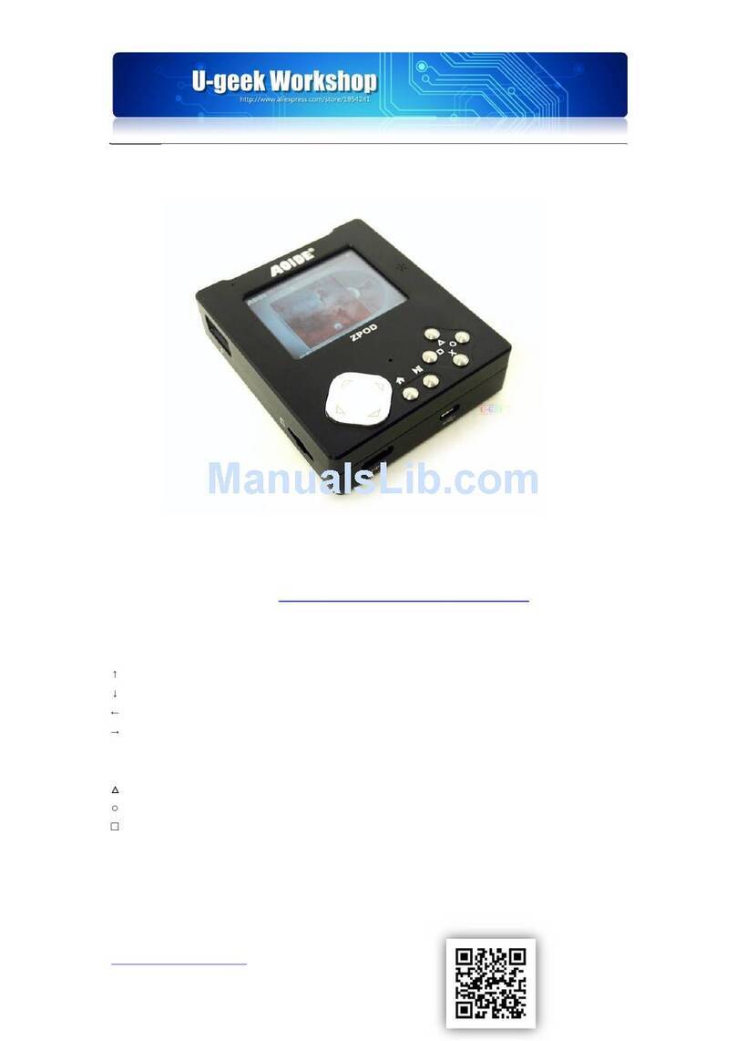 U-Geek ZPOD user guide