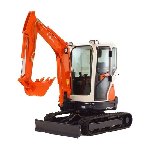 Kubota U20-3 Instruction manual