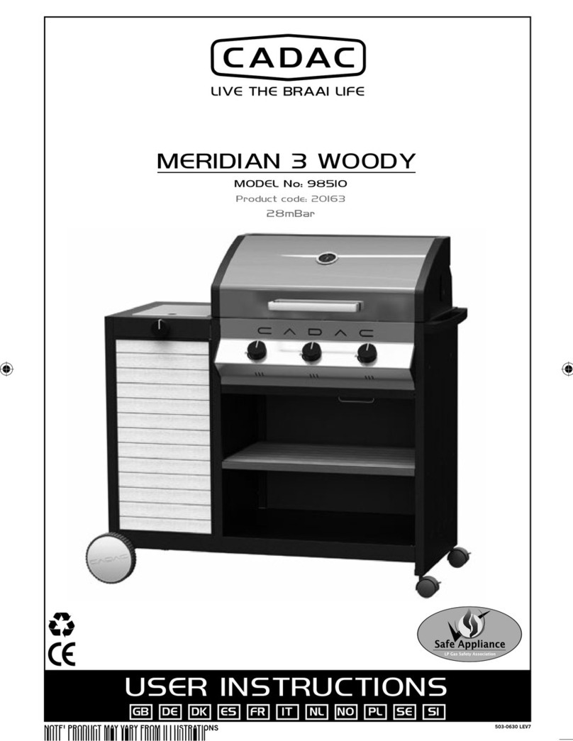 Cadac 98510 User manual