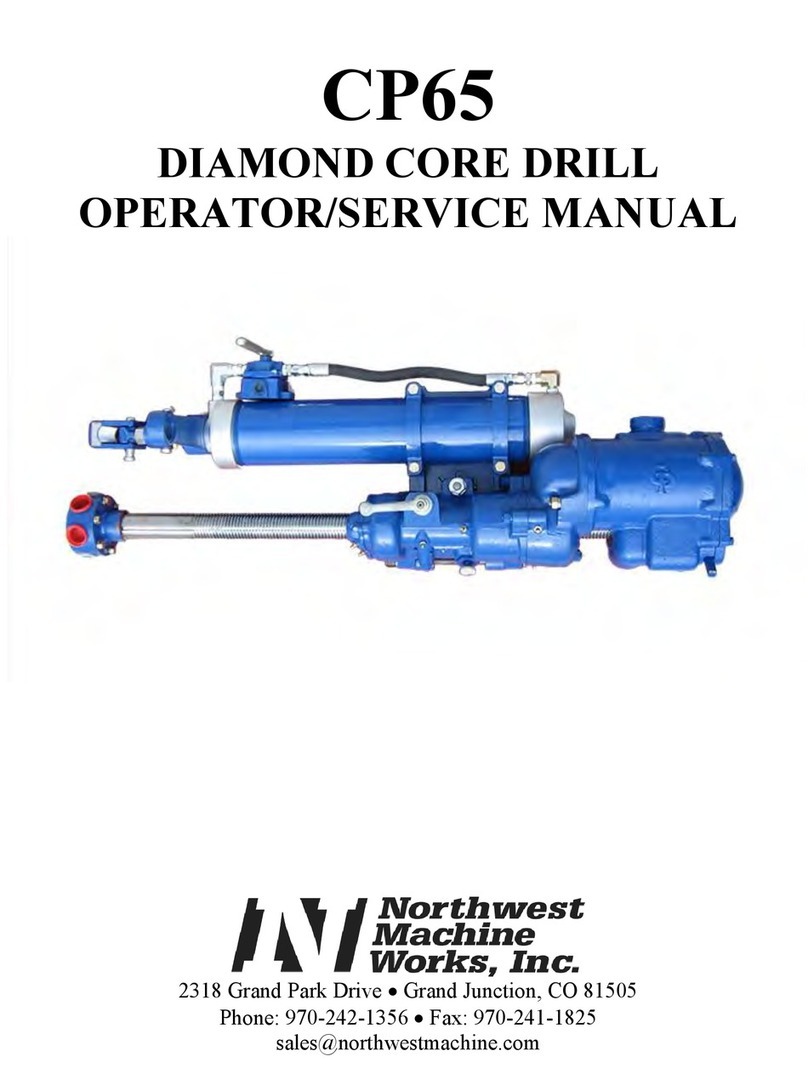 Northwest Machine Works CP65 Operators & service manual
