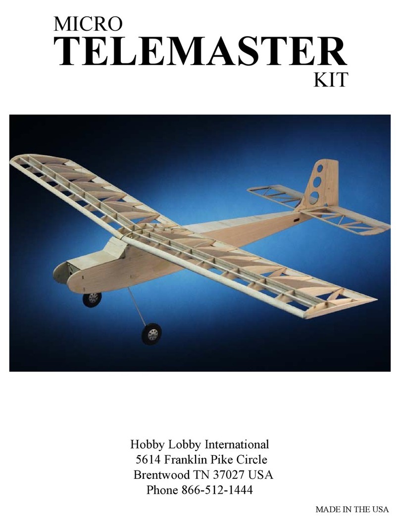 HOBBY EXPRESS Micro-Telemaster Kit Assembly instructions