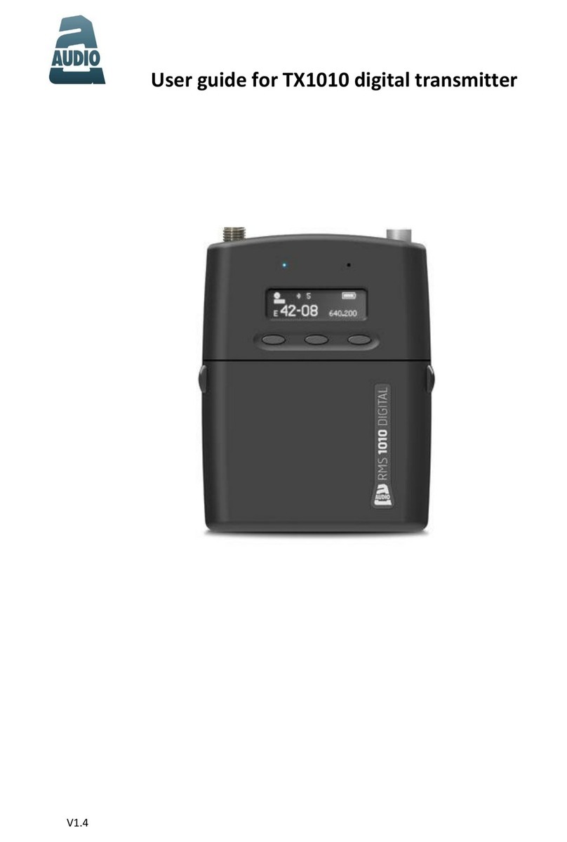 Audio TX1010 user guide