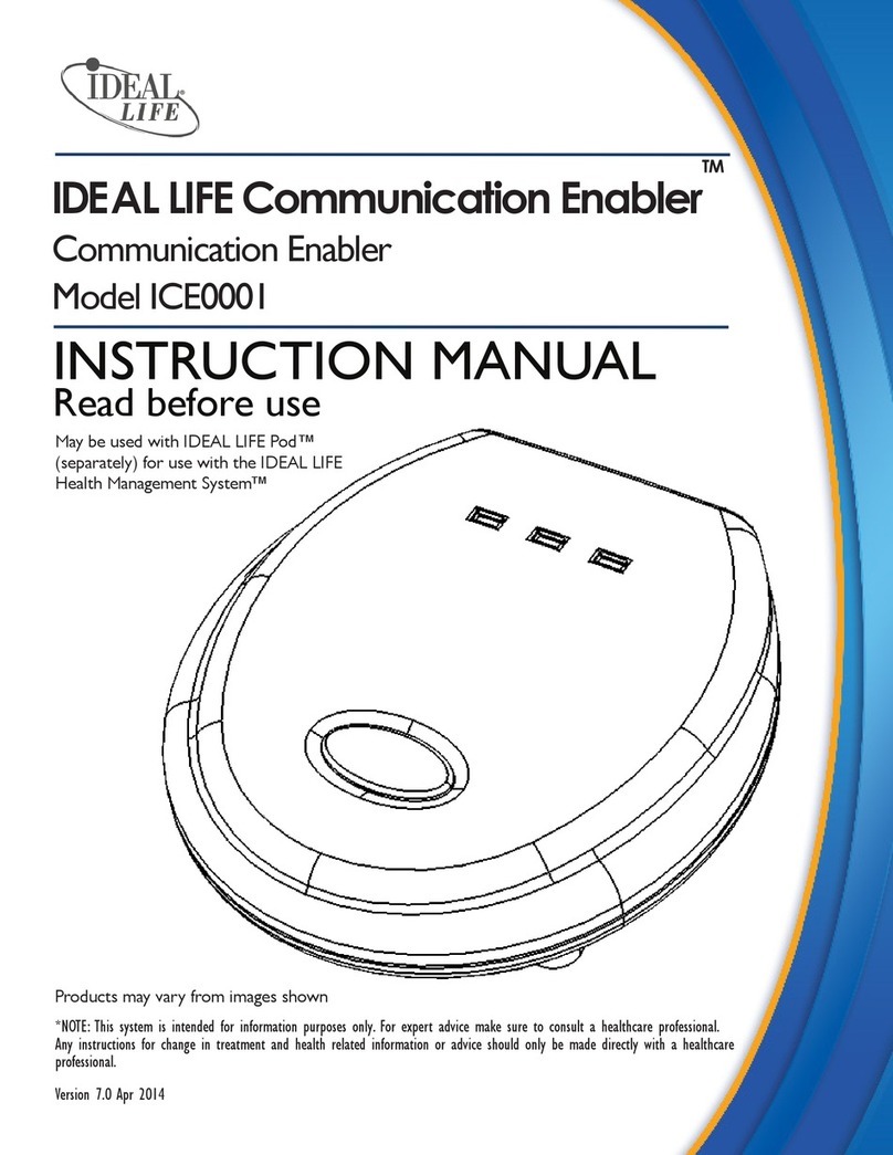Ideal Life ICE0001 instruction manual