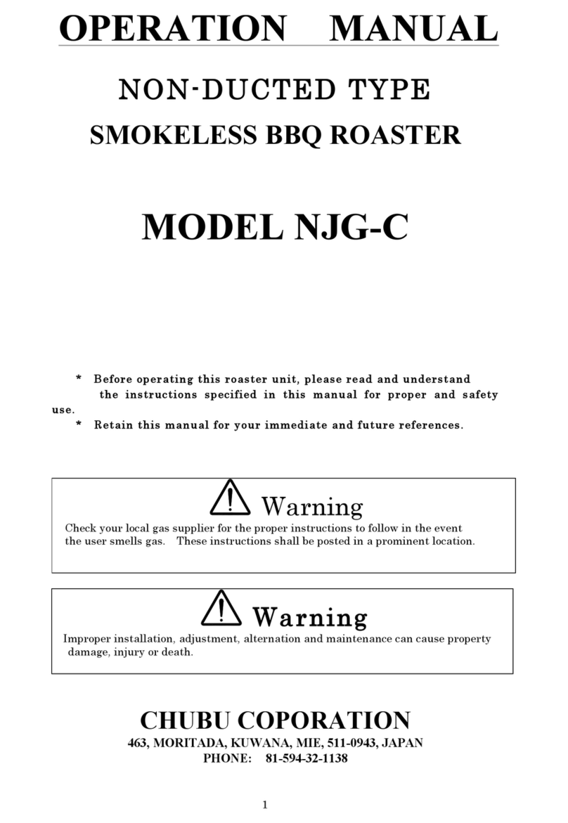 CHUBU COPORATION NJG-C Operation manual CHUBU COPORATION NJG-C Operation manual