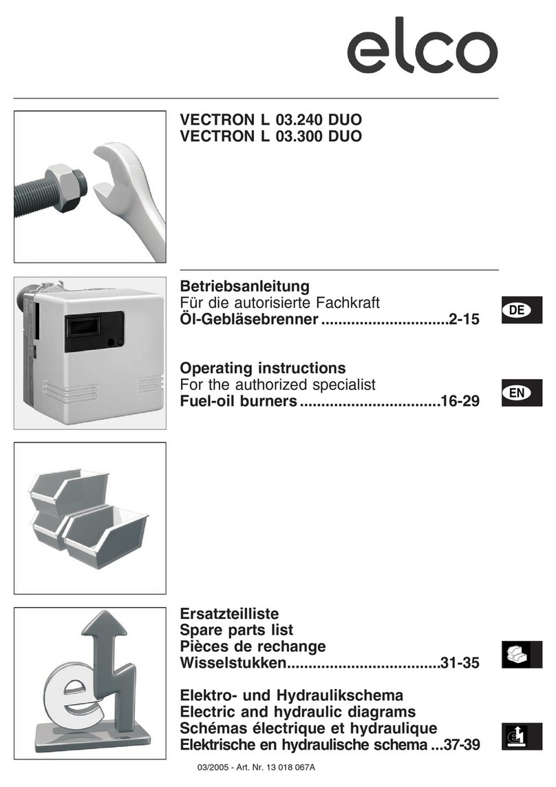 elco L 03.240 DUO User manual