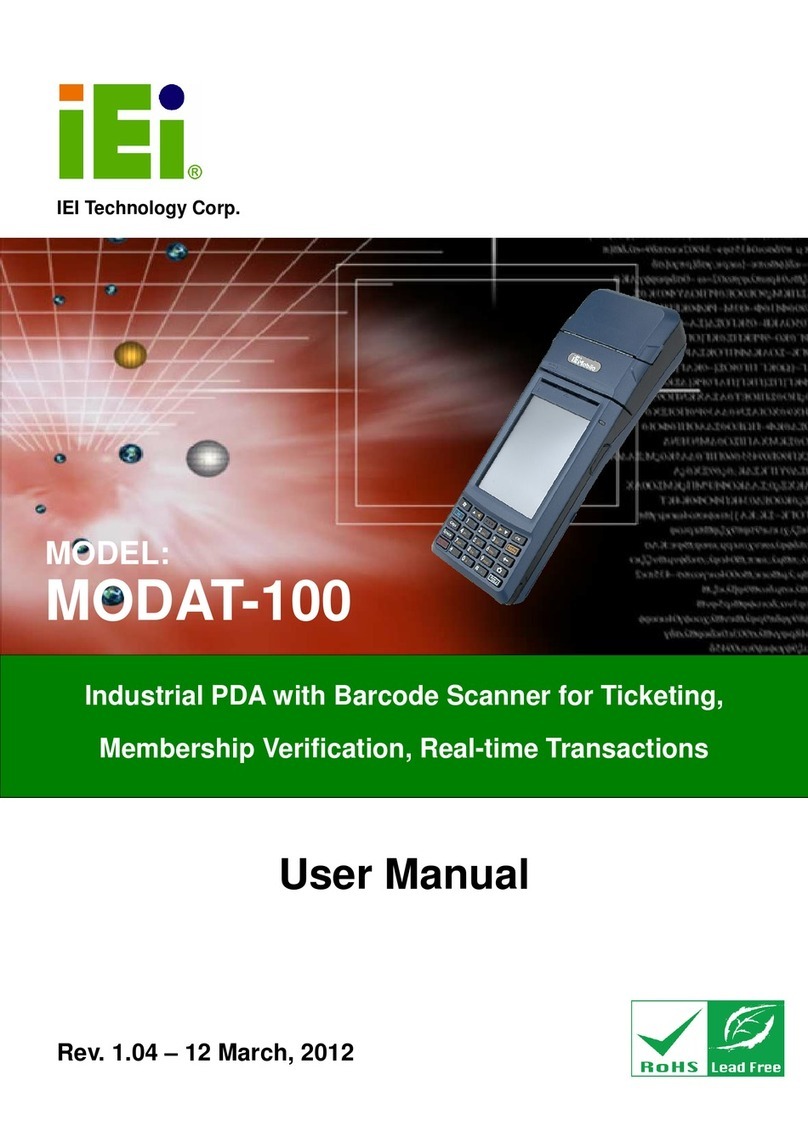 IEI Technology MODAT-100 User manual