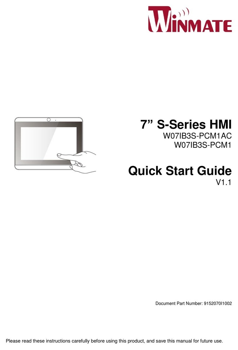 Winmate W07IB3S-PCM1AC User manual
