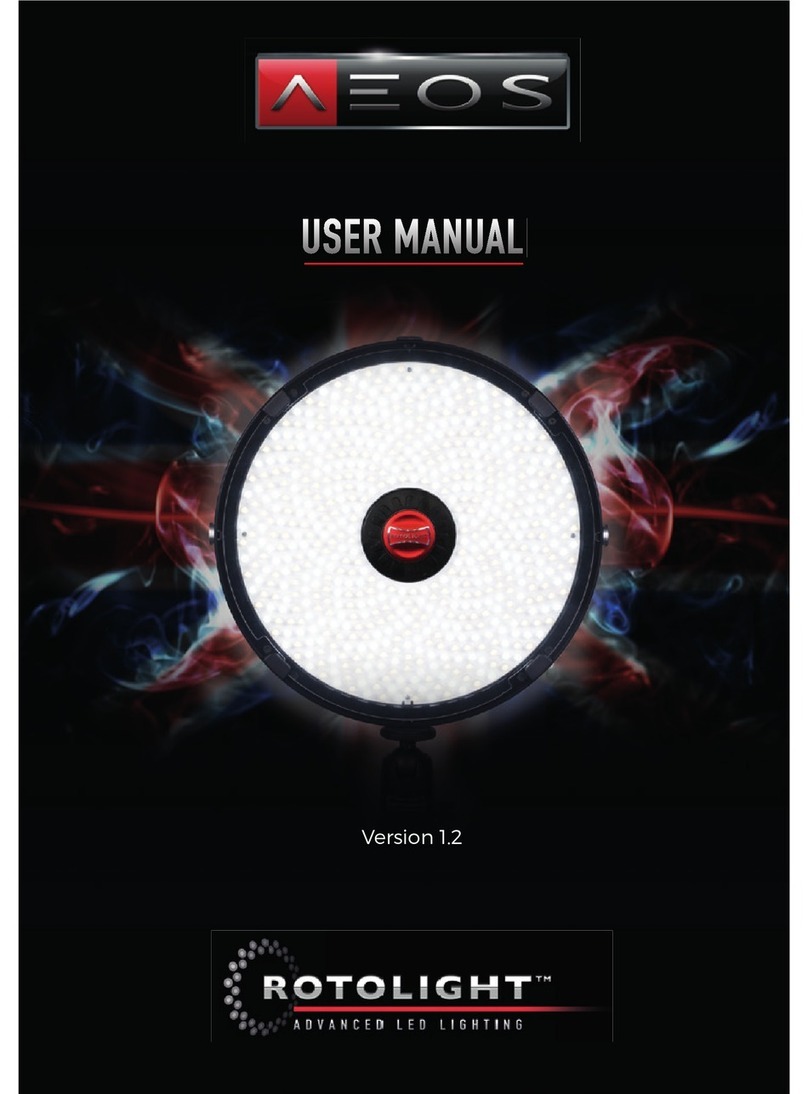 Rotolight AEOS User manual