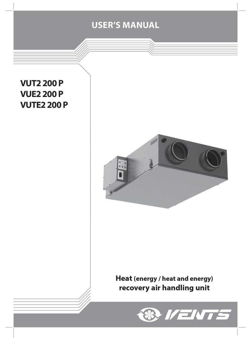 Vents VUE2 200 P user manual