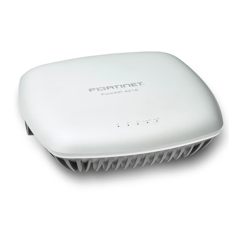 Fortinet FortiAP 421E Owner's manual