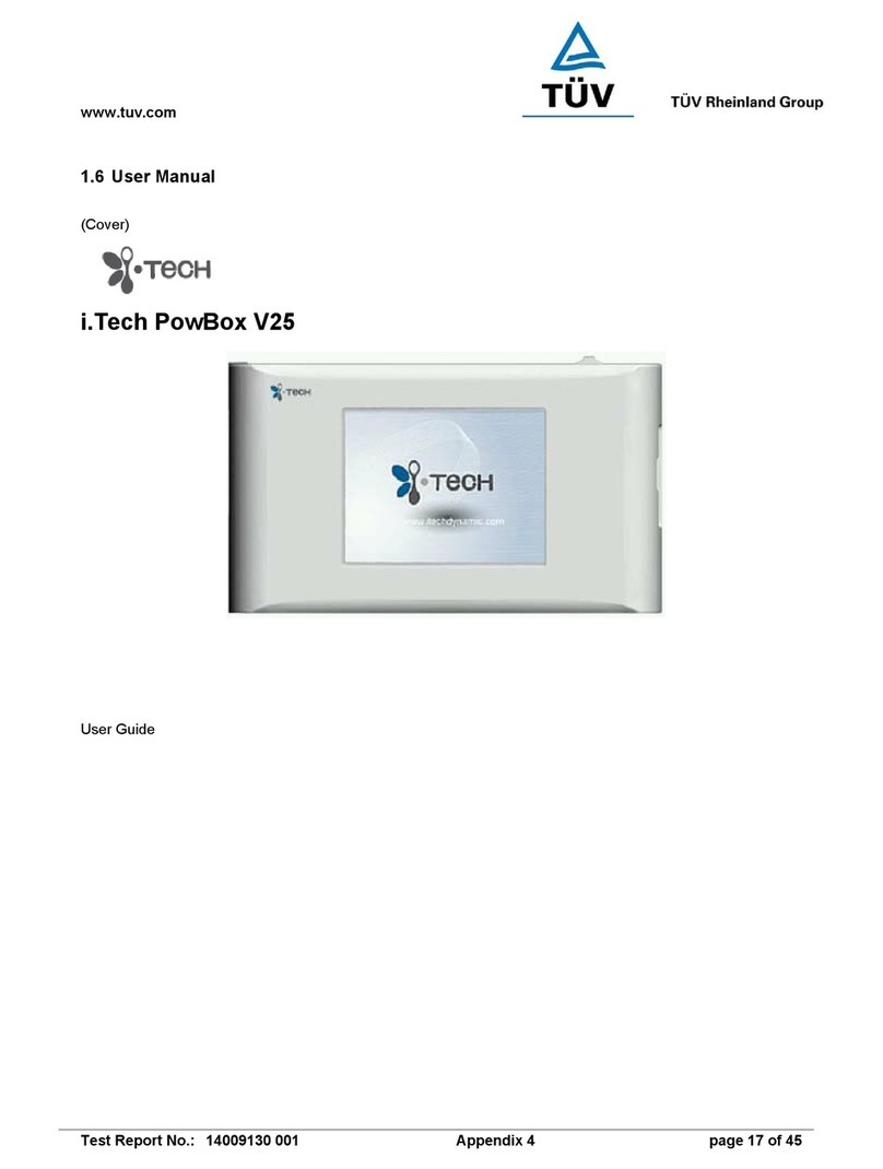 TUV i.Tech PowBox V25 user manual