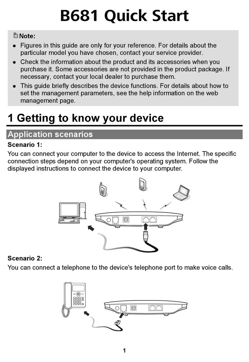 Huawei B681 Operator's manual