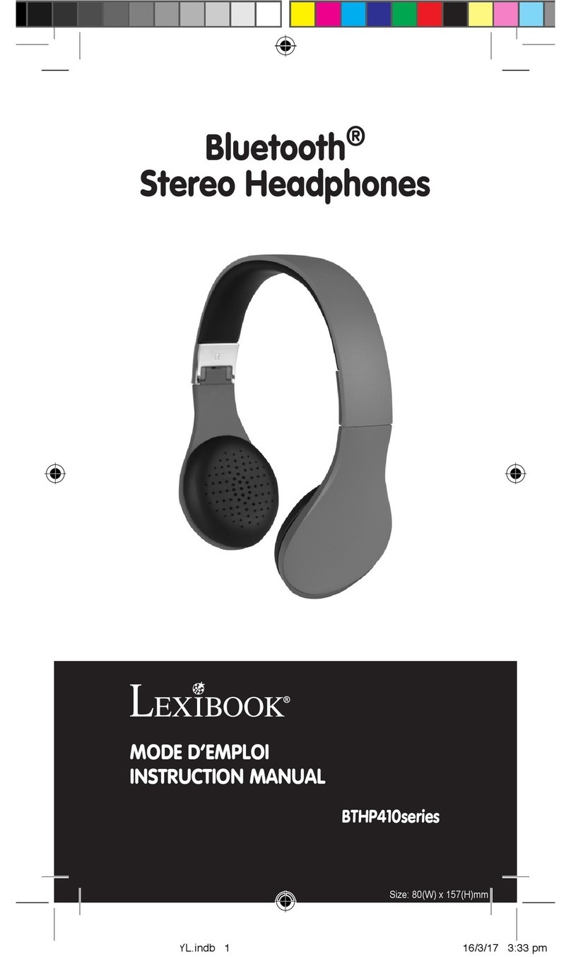 LEXIBOOK BTHP410series instruction manual