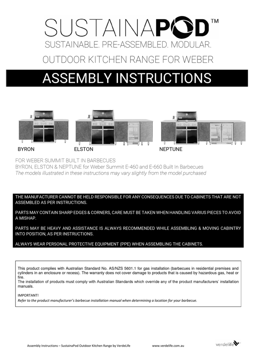 VerdeLife BYRON Assembly instructions