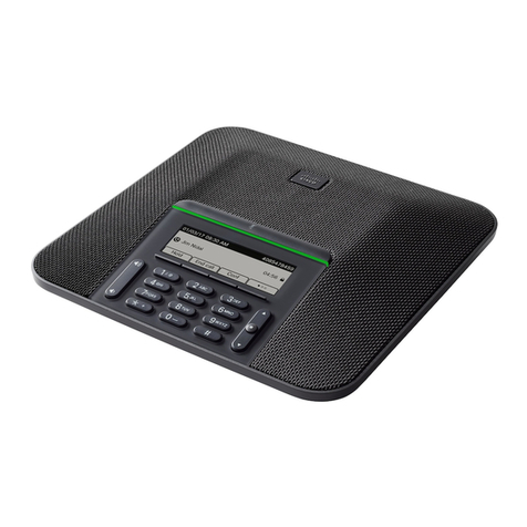 Cisco IP Conference Phone 7832 User manual