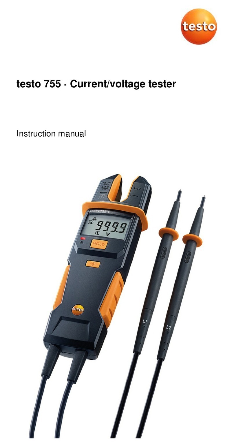 TESTO 755-1 User manual