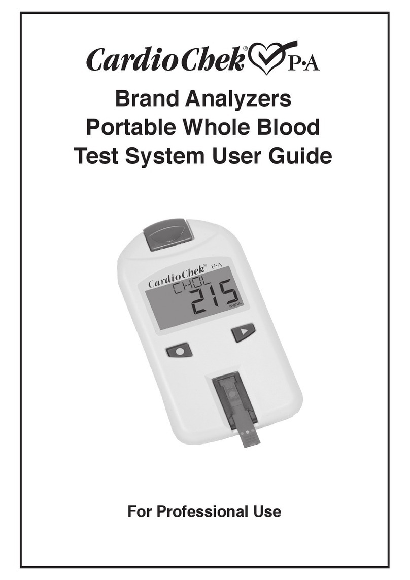 Polymer Technology Systems CardioChek P-A User manual