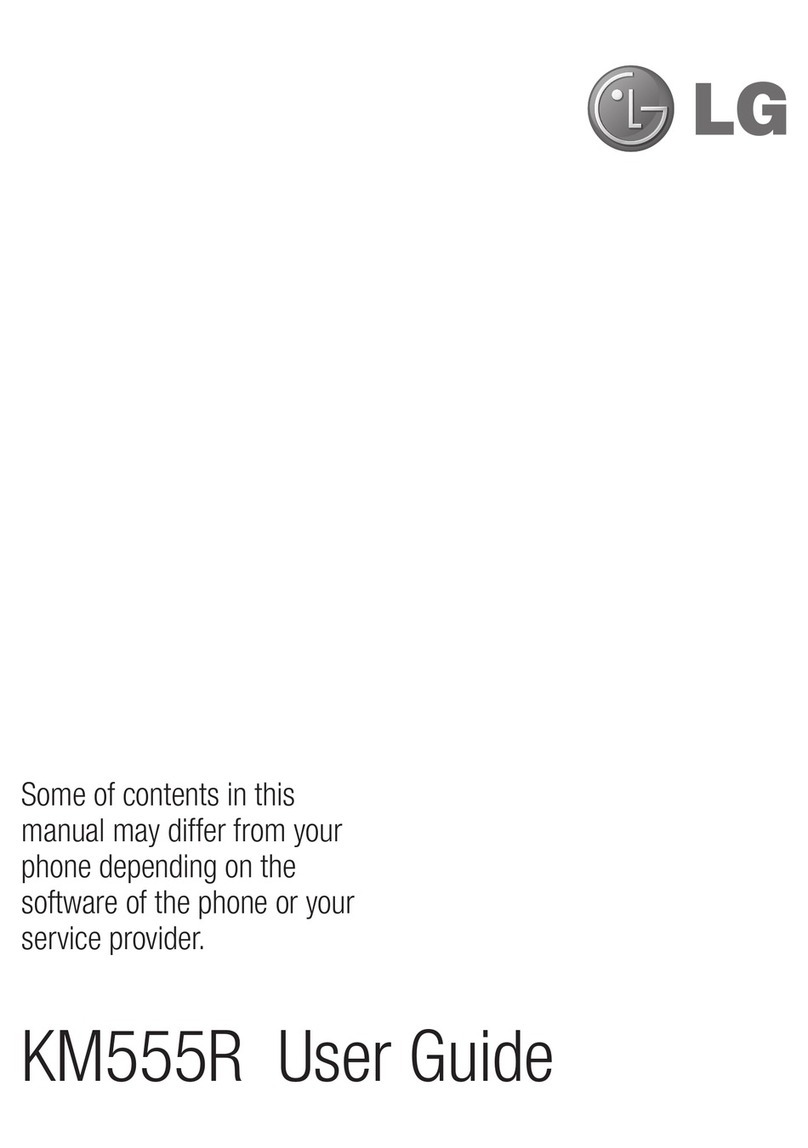LG KM555R User manual
