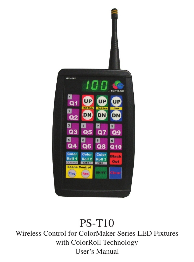 ColorMaker PS-T10 user manual