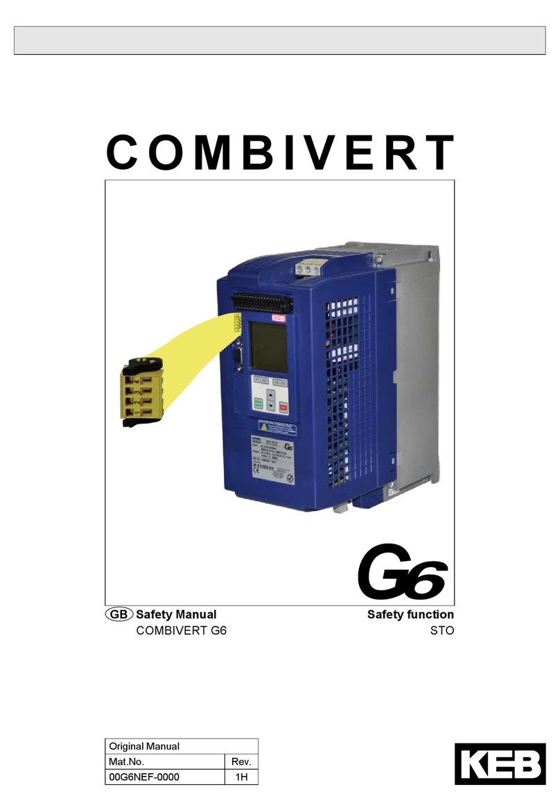 KEBCO COMBIVERT G6 User guide